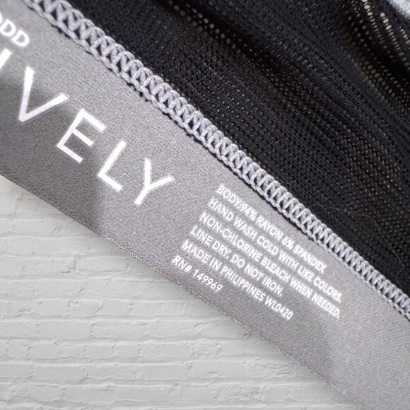 LIVELY All-Day T-Shirt Underwire Bra Gray Black 36DDD 36F - Picture 3 of 4